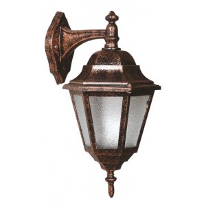 COPPER COLOR WALL GARDEN sconce 28 x 23 CM LOAD: 42 CM